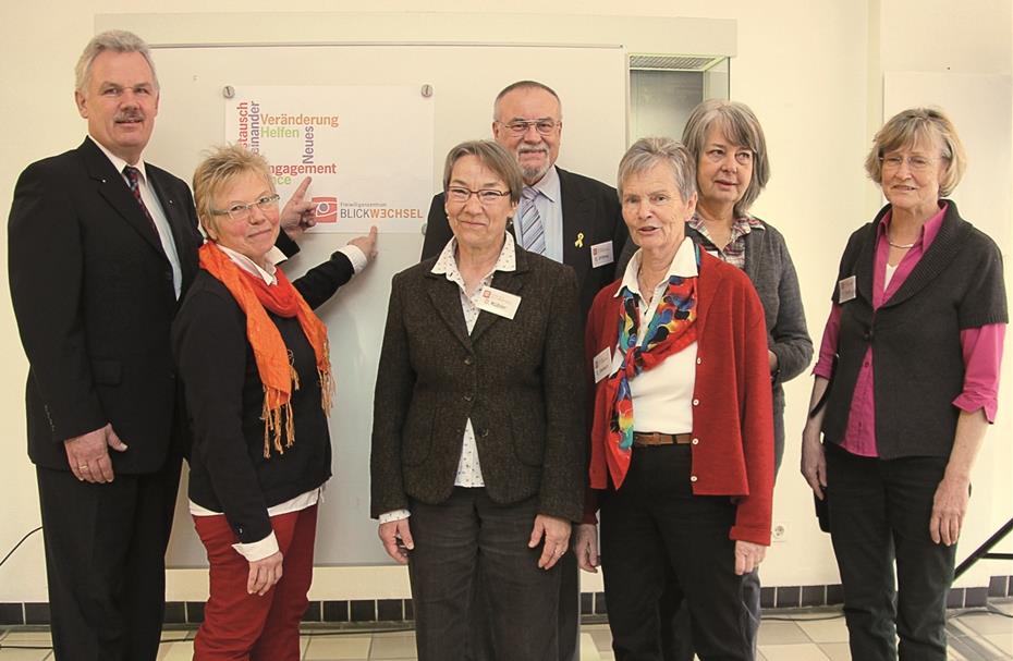 Das Team vom Freiwilligenzentrum Blickwechsel